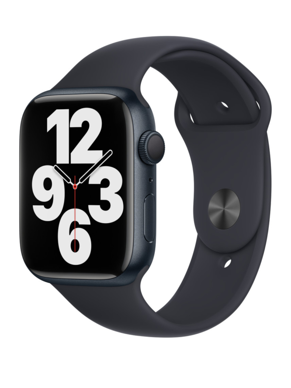 Apple-Watch-Series-7-Black-Strap-45mm first copy