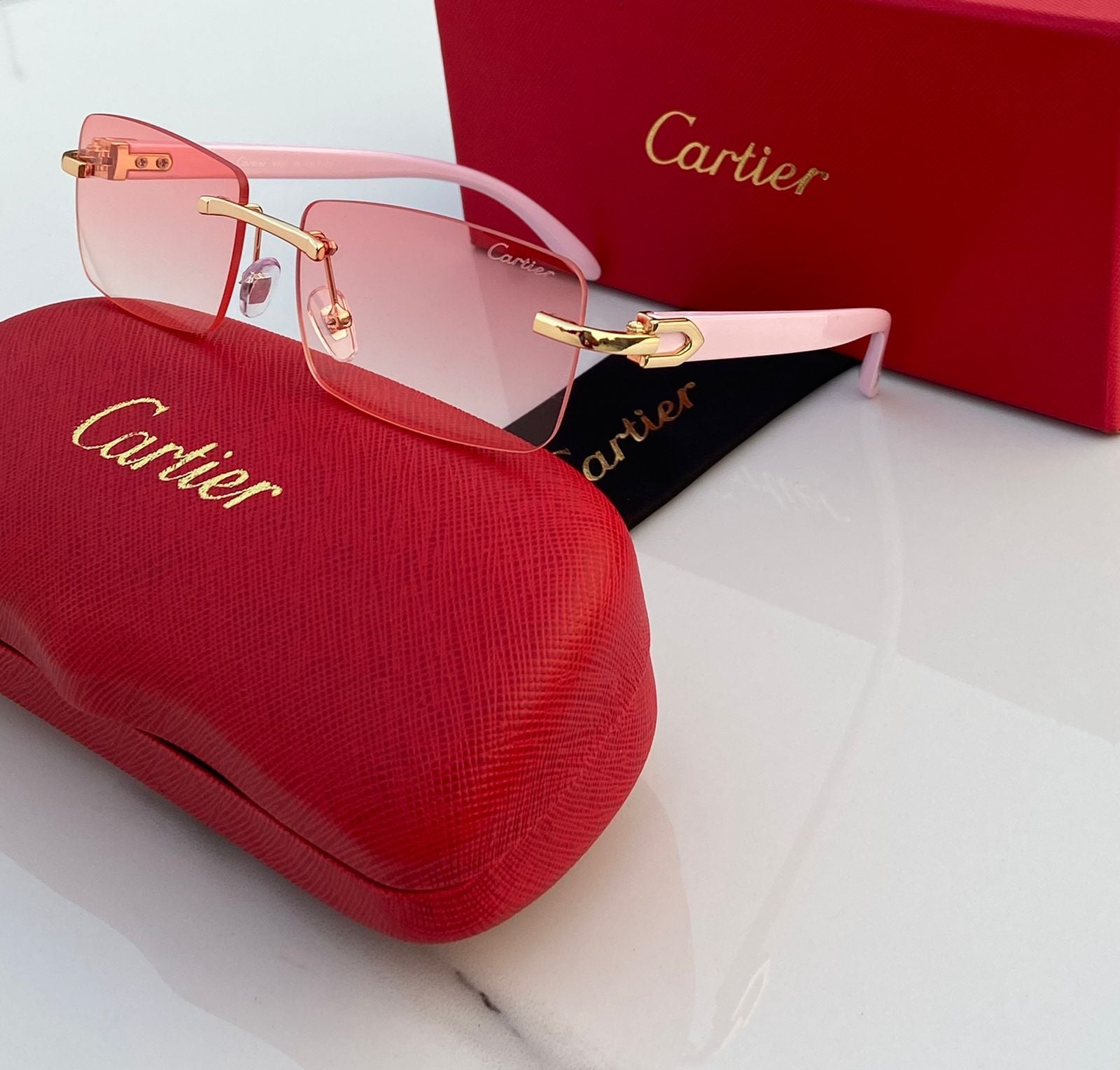 first copy CARTIER PREMIUM SHADES WITH OG KIT