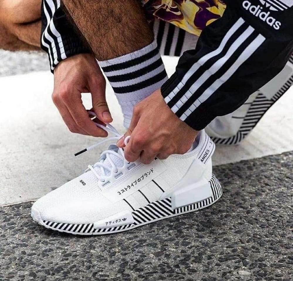 first copy ADIDAS NMD R1 'WHITE'
