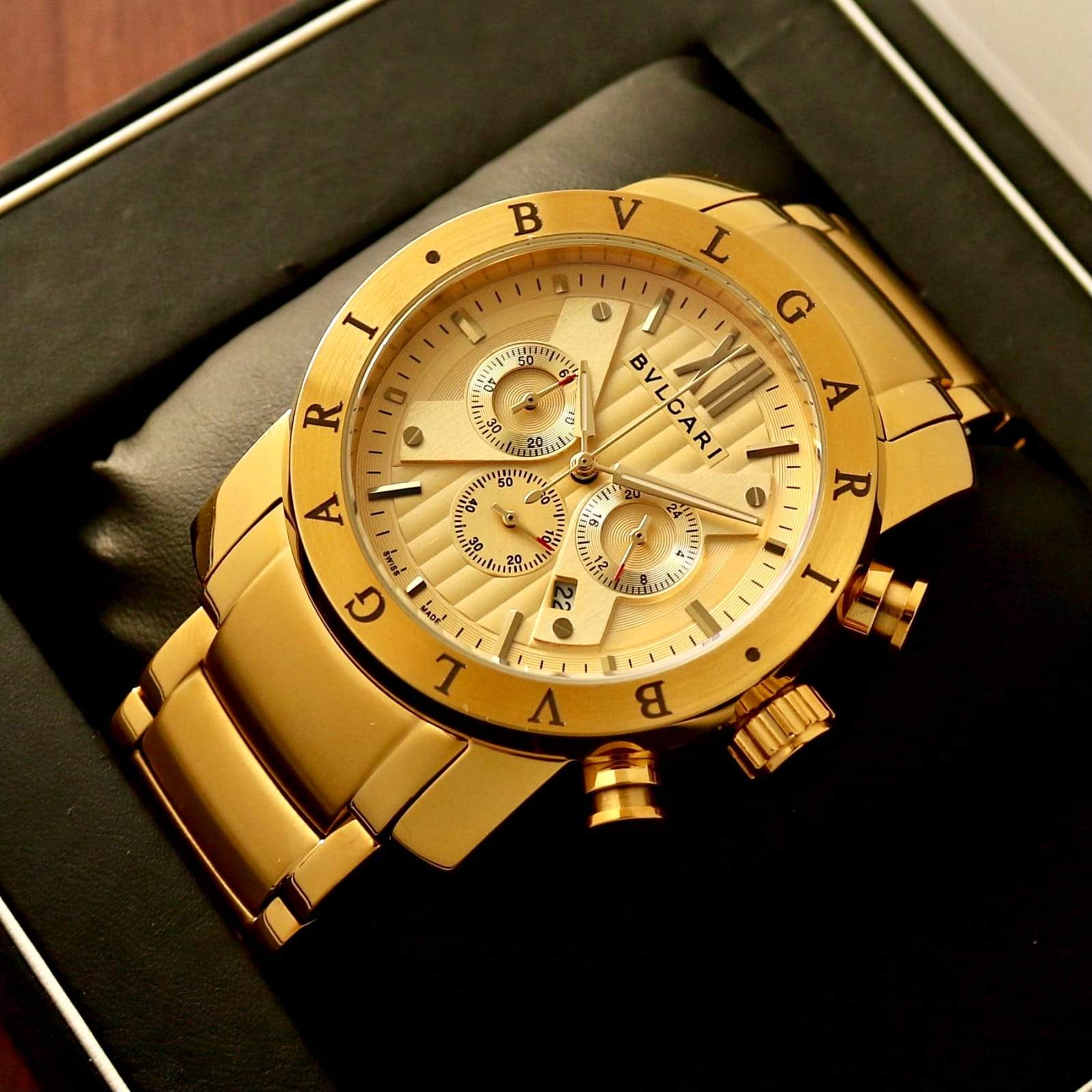 first copy BVLGARI NUCLEAR GOLD SERIES