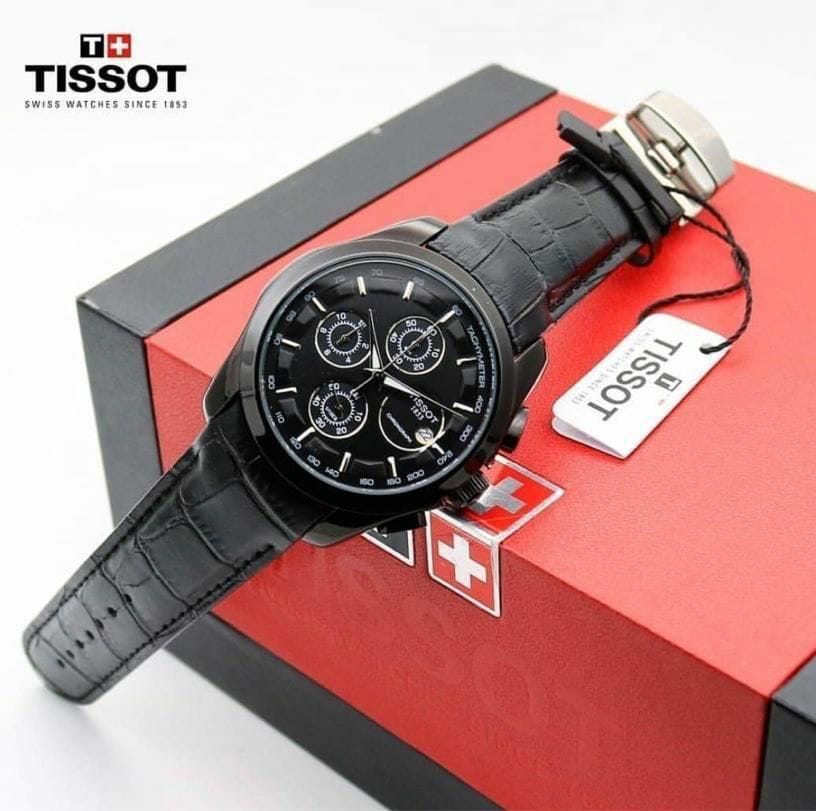 first copy TISSOT COUTURIER ALL BLACK
