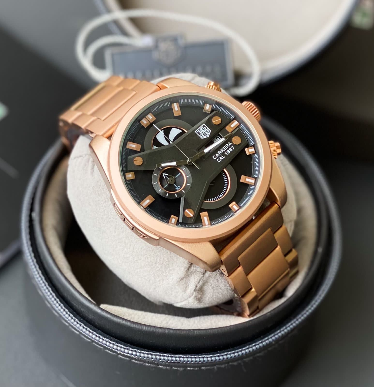 first copy TAG HEUER CR-7 "GOLD"