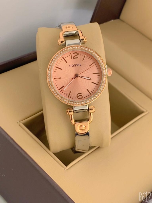 first copy Fossil Classic Rose Gold Ladies Watch
