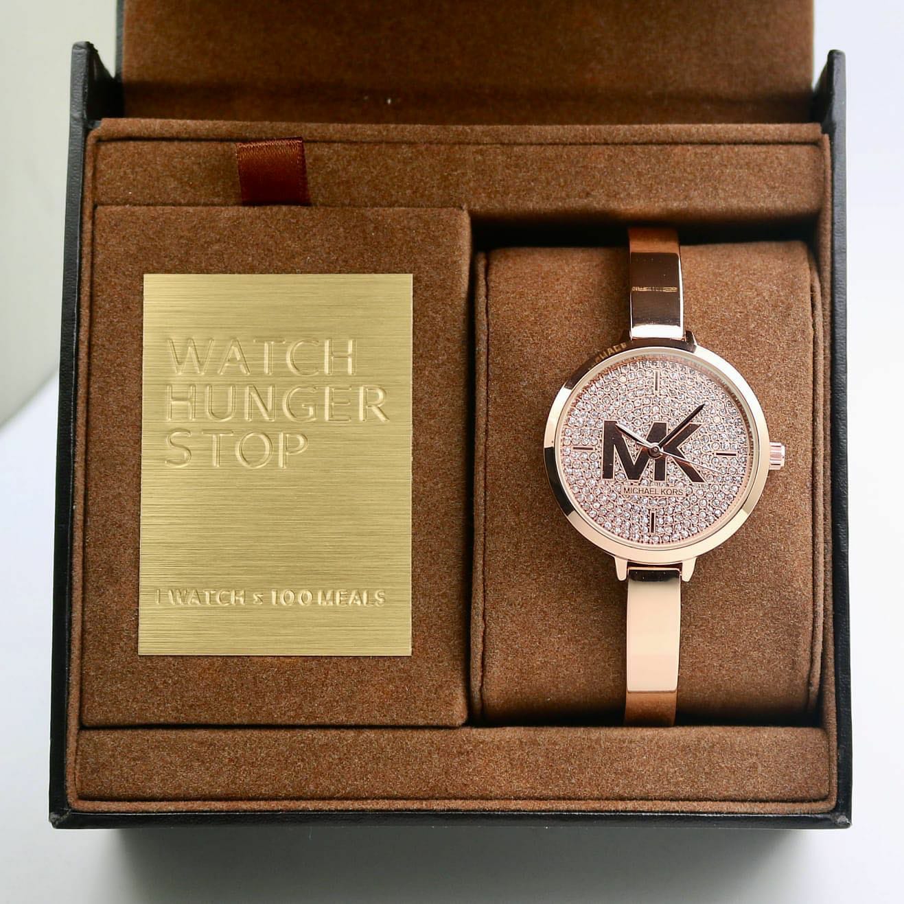 first copy Michael Kors Charley pave Rose Gold for Her