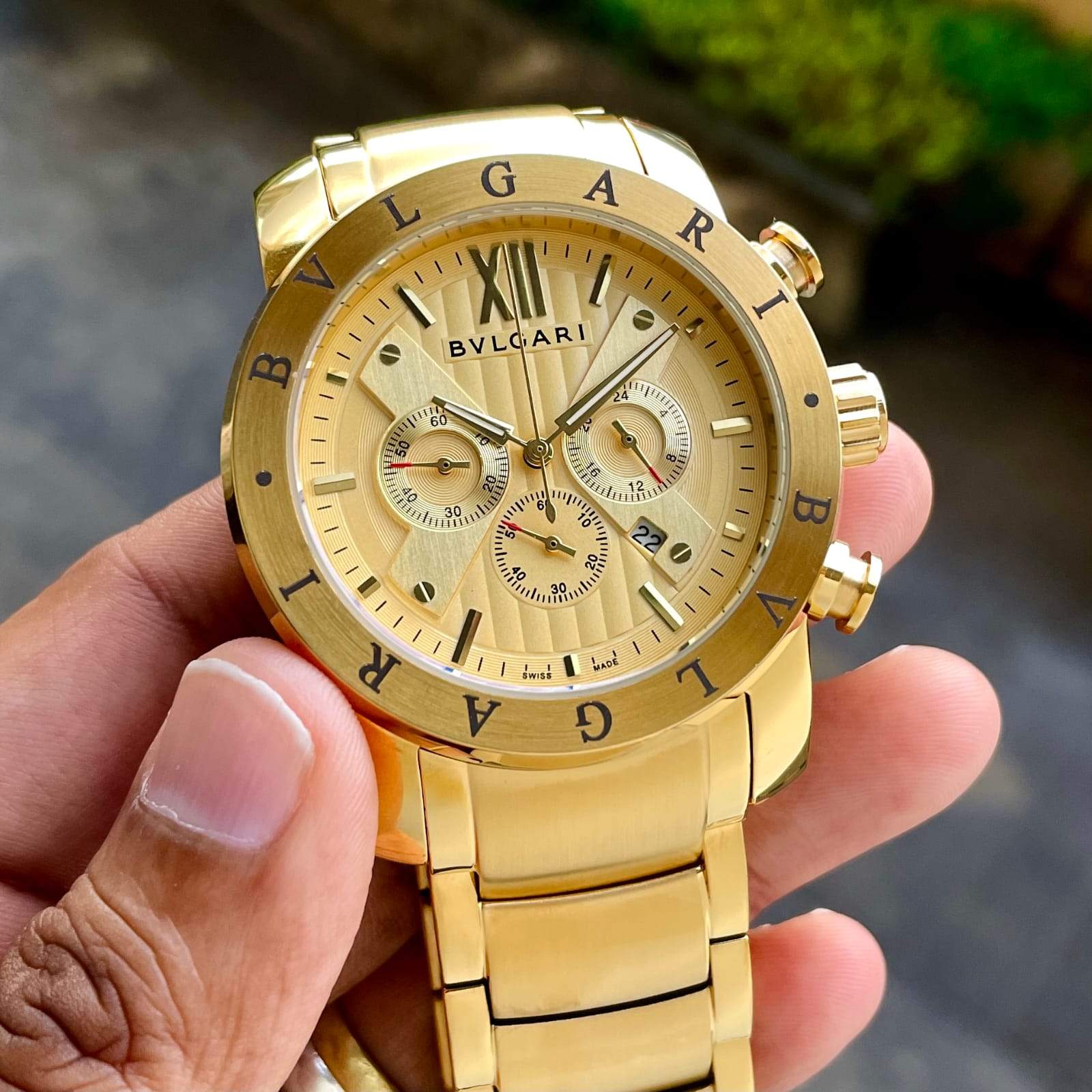 first copy BVLGARI NUCLEAR GOLD SERIES