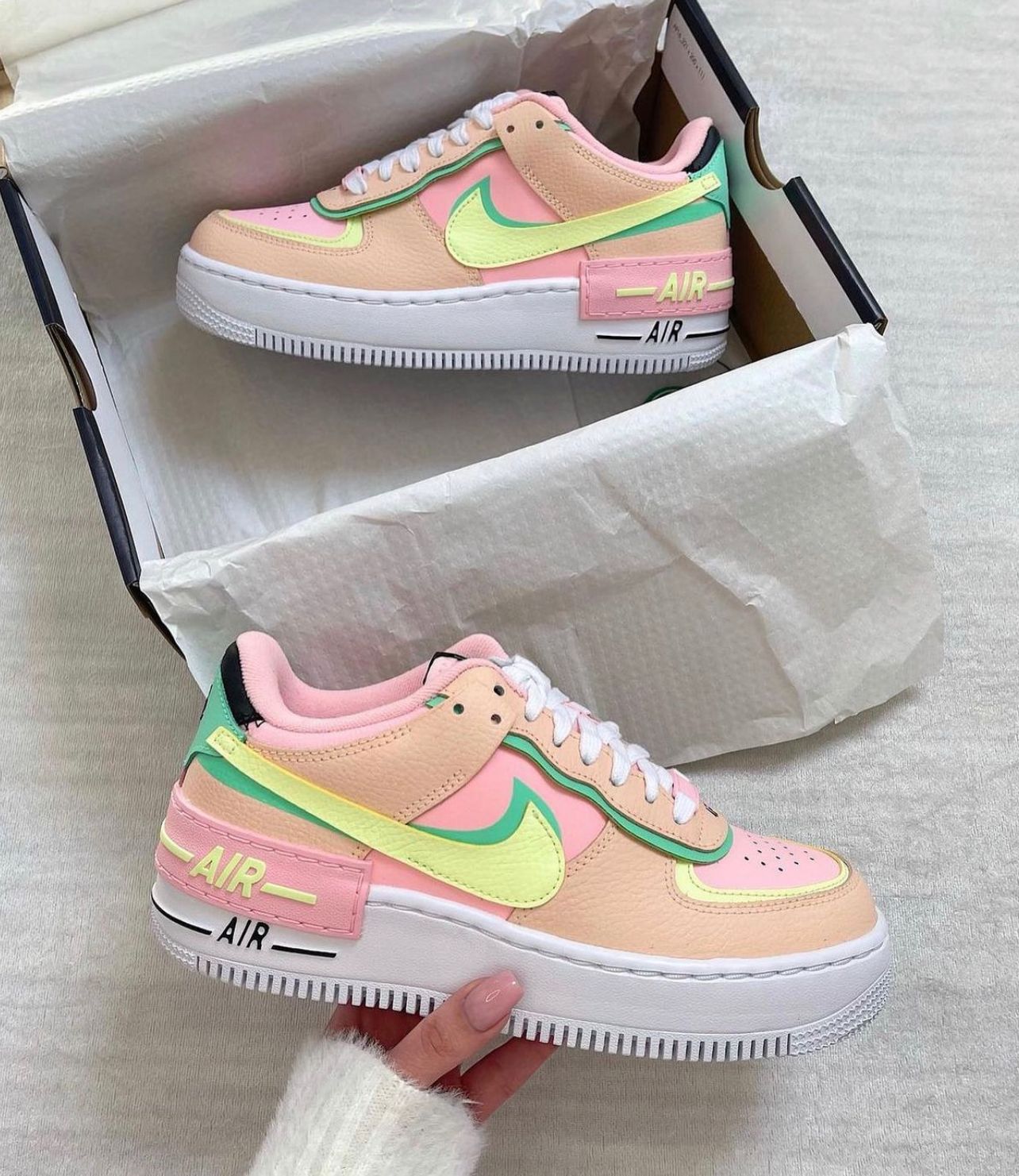 First Copy Nike AirForce 1 Shadow Pink