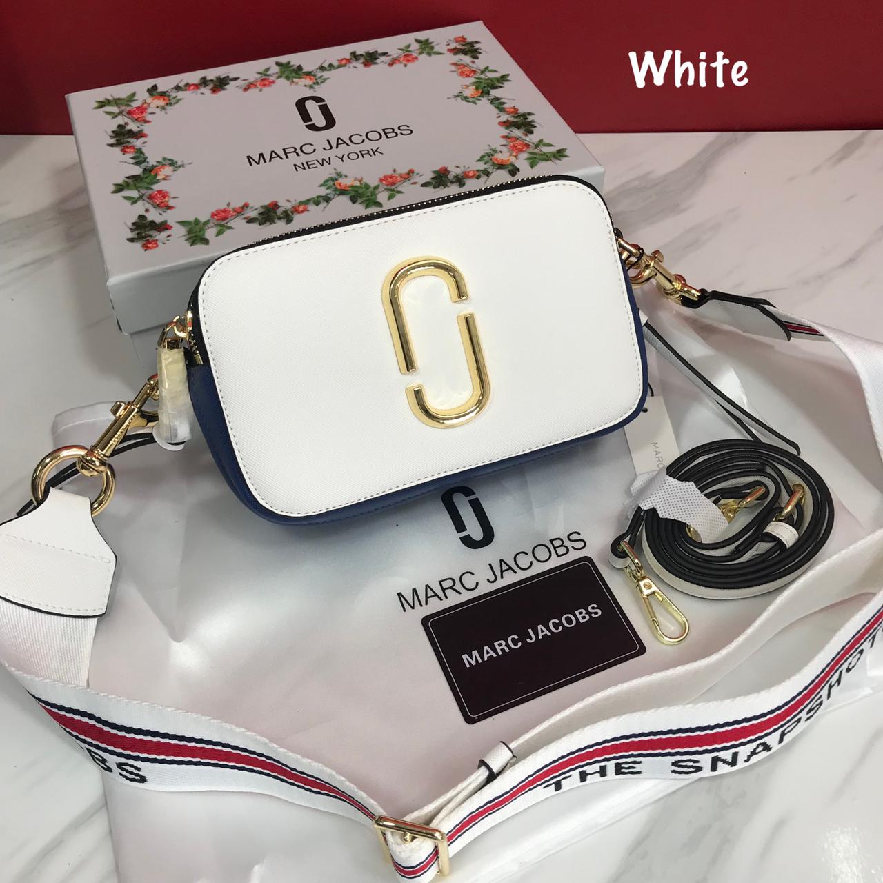 first copy Marc Jacobs Snapshot Bags “White”