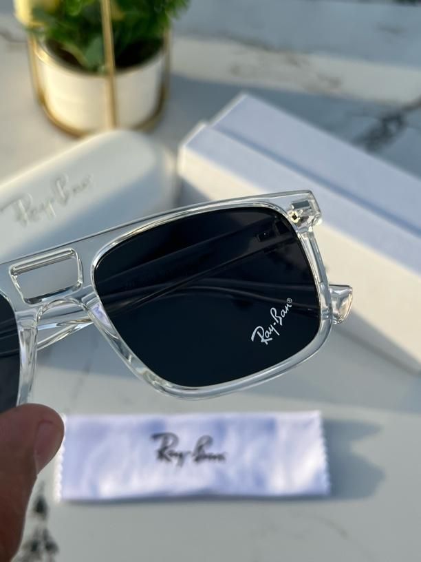 first copy Rayban Black White Premium Shades With Og Kit