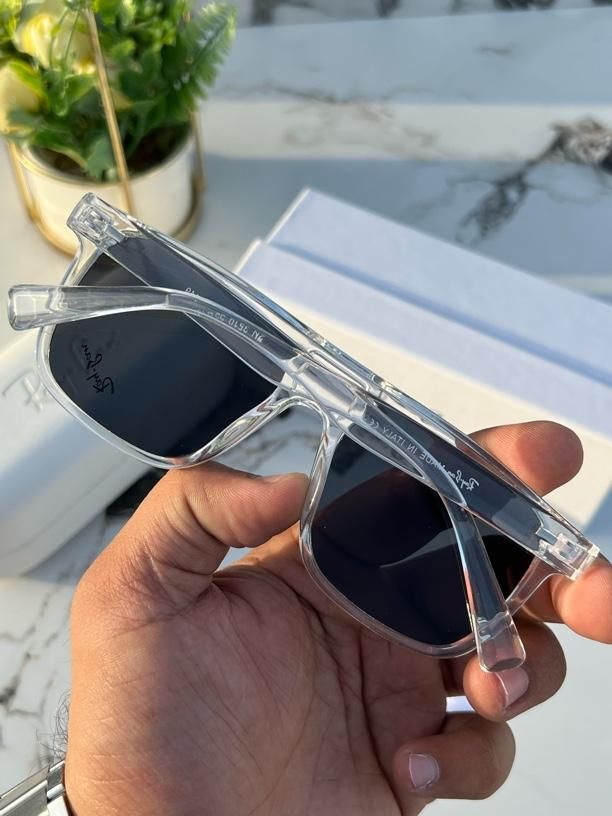 first copy Rayban Black White Premium Shades With Og Kit