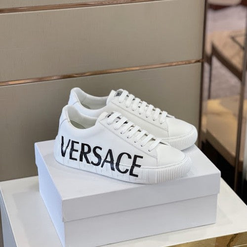First Copy Versace Alphabetic Greca Logo Premium Sneaker