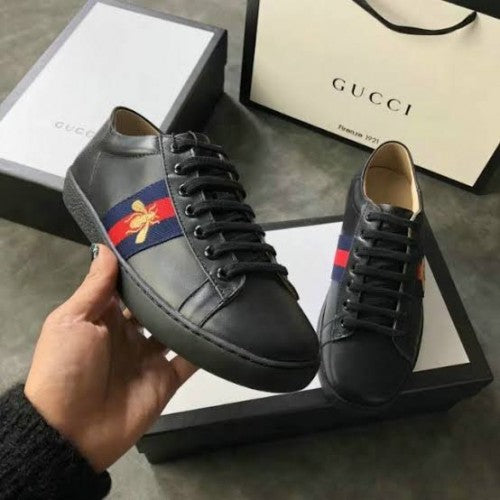 first copy Gucci Ace Bee Black Sneaker