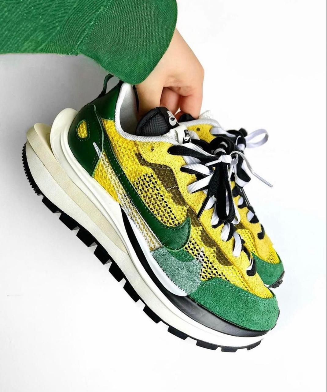 First Copy Nike Sacai X Vapor Waffle “Tour Yellow”