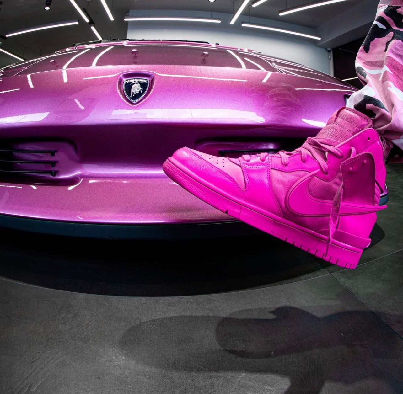 first copy Nike Dunk High SP “Ambush – Lethal Pink”