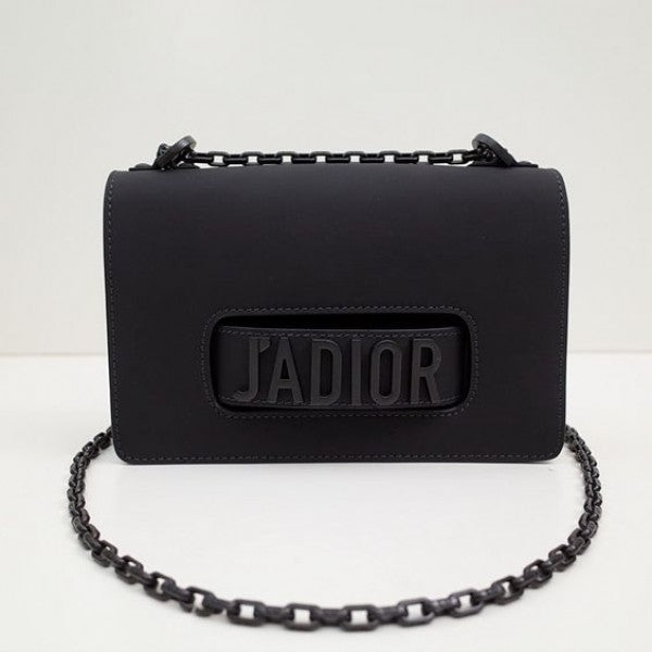 first copy Christian Dior Pre-owned JAdior Leather Chain Flap Bag