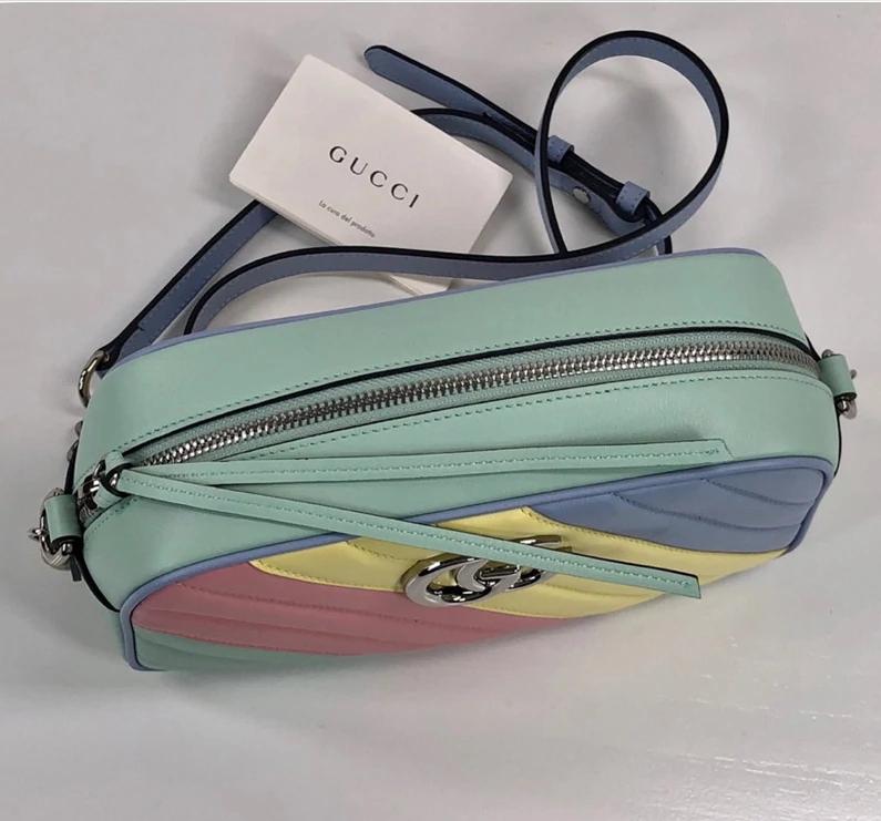 first copy Gucci GG Marmont 2.0 Pastel Multicolor Shoulder Bag