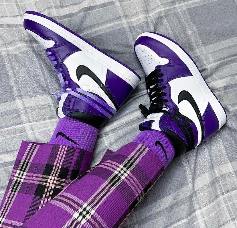 First Copy Air Jordan Retro 1 Court Purple For Women