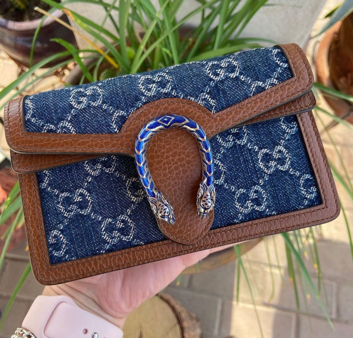 first copy Gucci Dionysus Denim Handbag